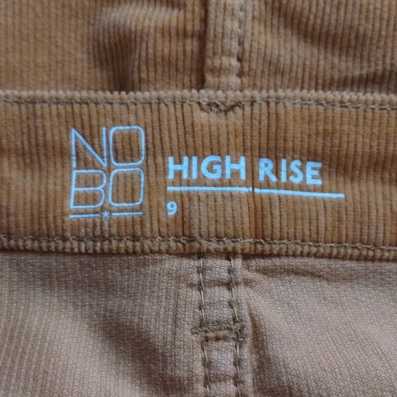 No Boundaries High Rise Mustard Corduroy Skirt - Picture 7 of 7